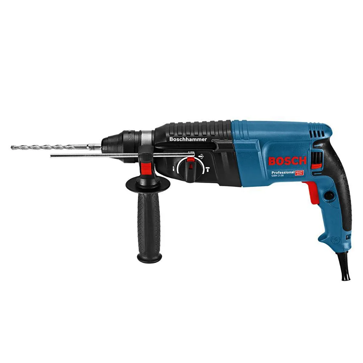 Bosch GBH 2-26 SDS Plus Rotary Hammer Drill 240V In Case - 06112A3070