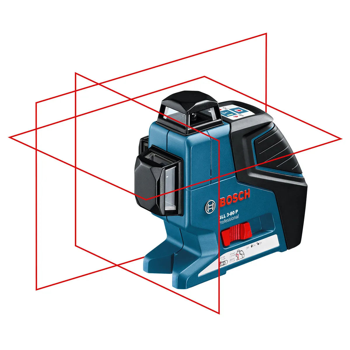 Bosch GLL 3-80 Professional 360 Line Laser Accurate Leveling Tool for Construction Projects 0601063S00