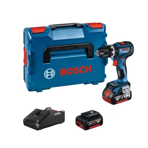 Bosch GSB 18V-90 C Professional Combi Drill 2 x 4.0Ah Batteries & Charger in Case 06019K6171