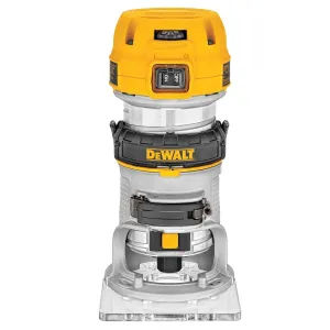 DeWalt D26200 Compact Fixed Base 1/4 Router 110V/900W Precision Tool for Woodworking and Crafting