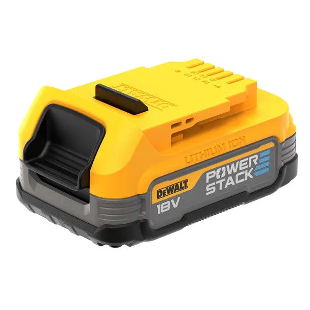 Dewalt DCB1102E2 18V Compact Powerstack Battery & Charger Starter Set Essential Power for Tools
