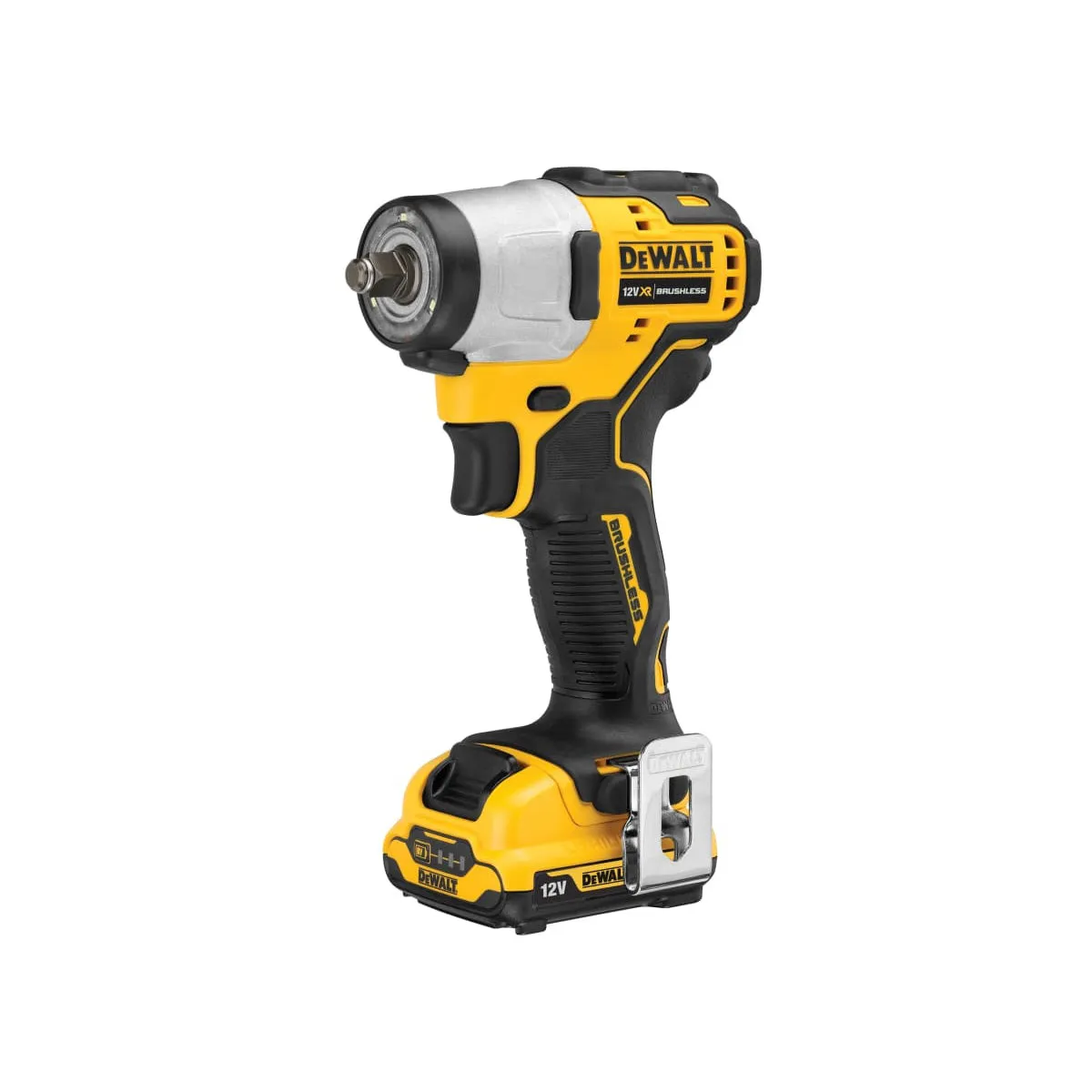 Dewalt DCF902D2 12V Brushless 3/8-Inch Impact Wrench With 2 x 2.0Ah Batteries. Charger & Carry Case
