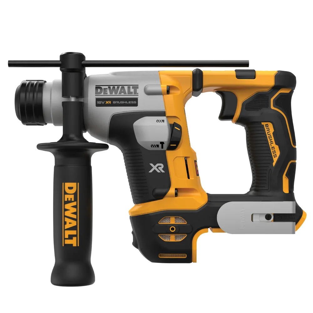 Dewalt DCH172N 18V XR Brushless SDS Plus Rotary Hammer with 1 x 4.0Ah Battery & Charger