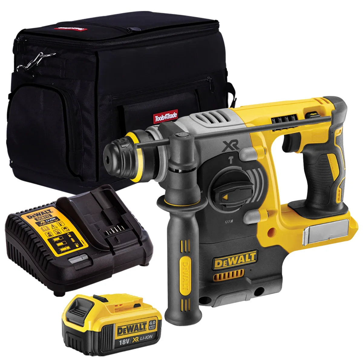 DeWalt DCH273N 18V Brushless SDS  Hammer Drill with 1 x 4.0Ah Battery & Charger in Bag