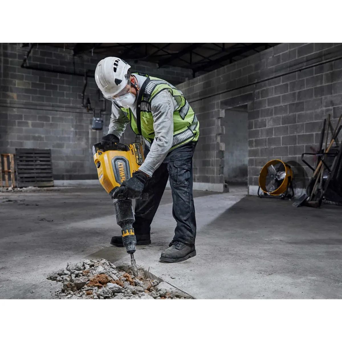 Dewalt DCH911NK 54V XR Flexvolt SDS-Max Breaker Body Only Powerful Cordless Demolition Tool