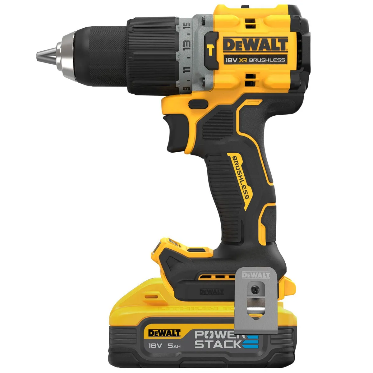 Dewalt DCK2050H2T 18V XR Brushless Combi Drill & Impact Driver with 2 x 5.0Ah Batteries Charger & Toolbox