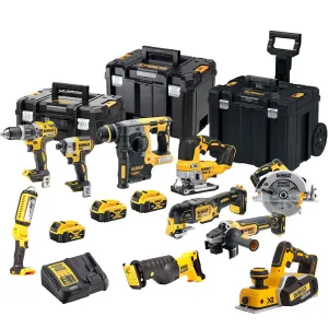 Dewalt DCKT4T710P3T 18V 10 Piece Cordless Kit