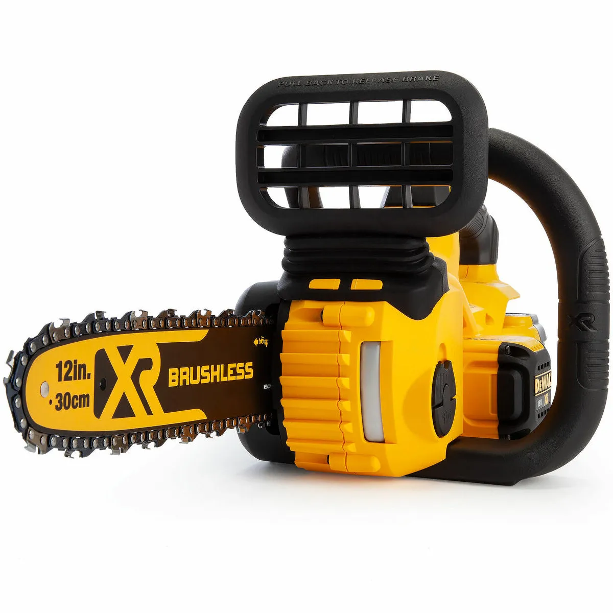 Dewalt DCM565P1 18V Brushless Chainsaw with 1 x 5.0Ah Battery & Charger for Ultimate Cutting Power