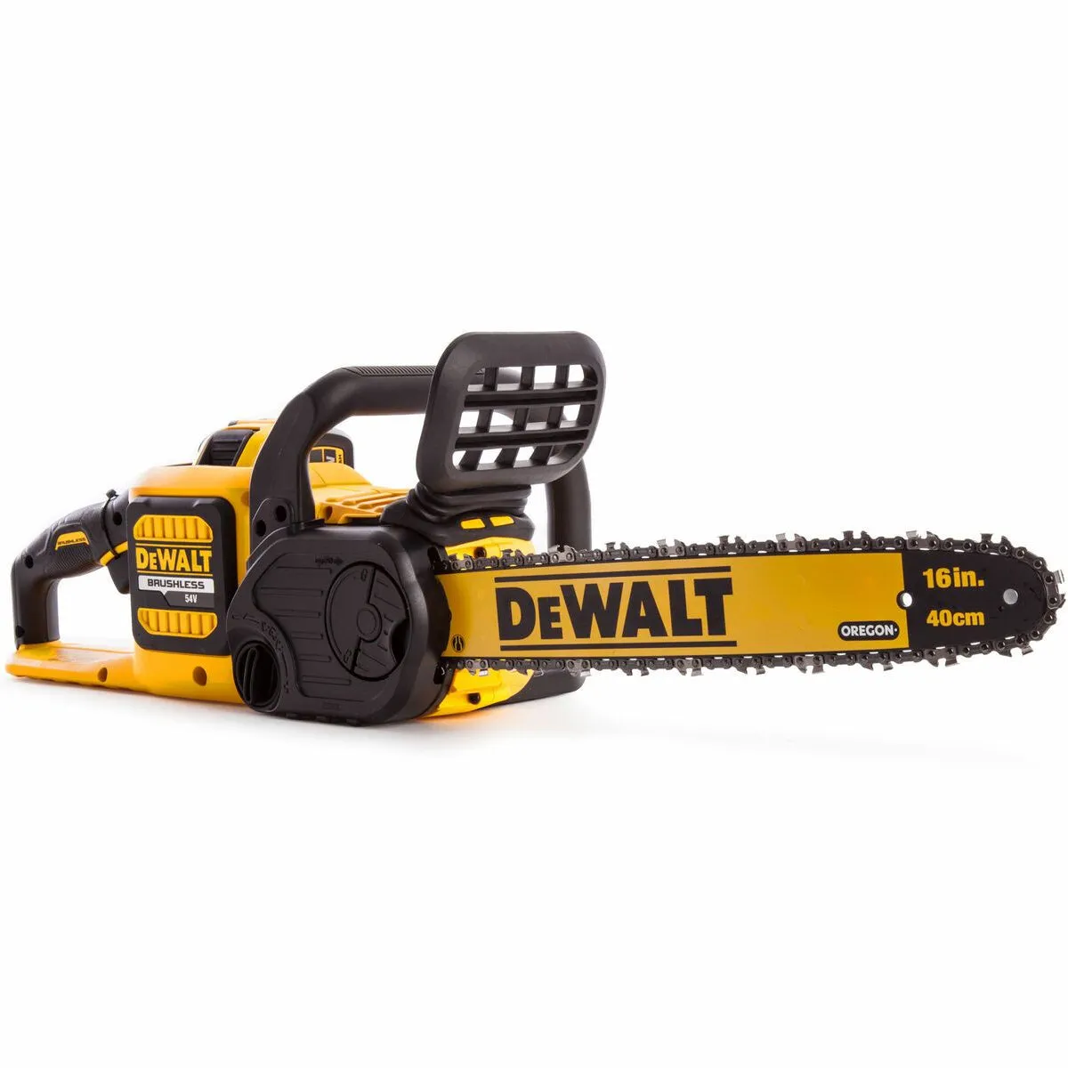 DeWalt DCM575X1 54V Flexvolt Brushless High-Power Cordless Chainsaw with 1 x 9.0/3.0Ah Battery & Charger
