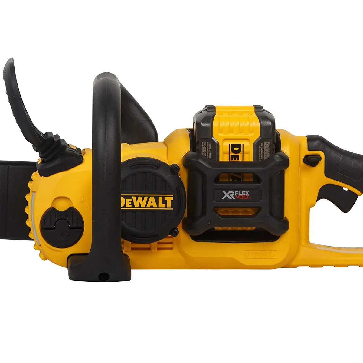 DeWalt DCM575X1 54V Flexvolt Brushless High-Power Cordless Chainsaw with 1 x 9.0/3.0Ah Battery & Charger