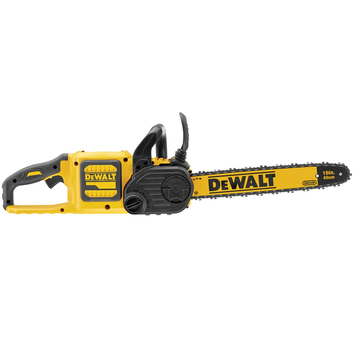 DeWalt DCM575X1 54V Flexvolt Brushless High-Power Cordless Chainsaw with 1 x 9.0/3.0Ah Battery & Charger