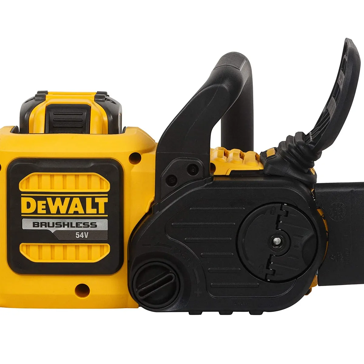 DeWalt DCM575X1 54V Flexvolt Brushless High-Power Cordless Chainsaw with 1 x 9.0/3.0Ah Battery & Charger
