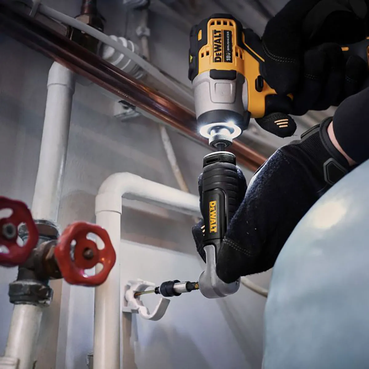 DeWalt DT20500-QZ 1/4 Hex Impact Modular Right Angle Attachment