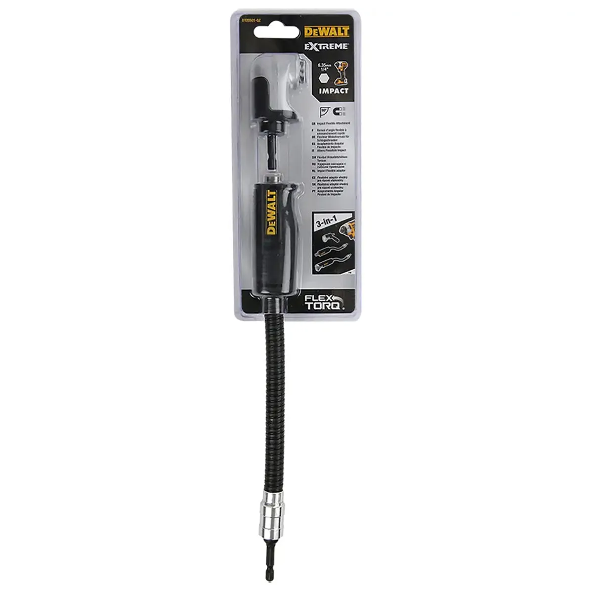 DeWalt DT20502-QZ 1/4 Hex Impact Right Angle & Flexi Attachment