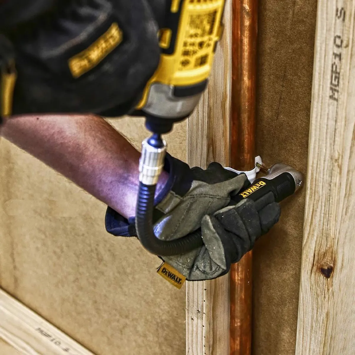 DeWalt DT20502-QZ 1/4 Hex Impact Right Angle & Flexi Attachment