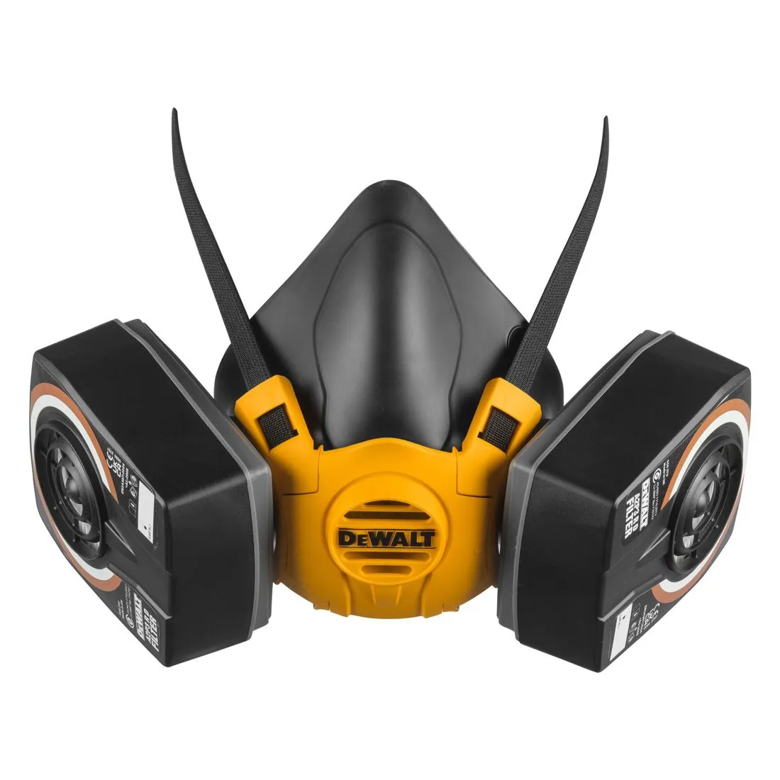 Dewalt Half Face Mask Respirator with A2P3 Filters Medium DXIR1HMMA2P3