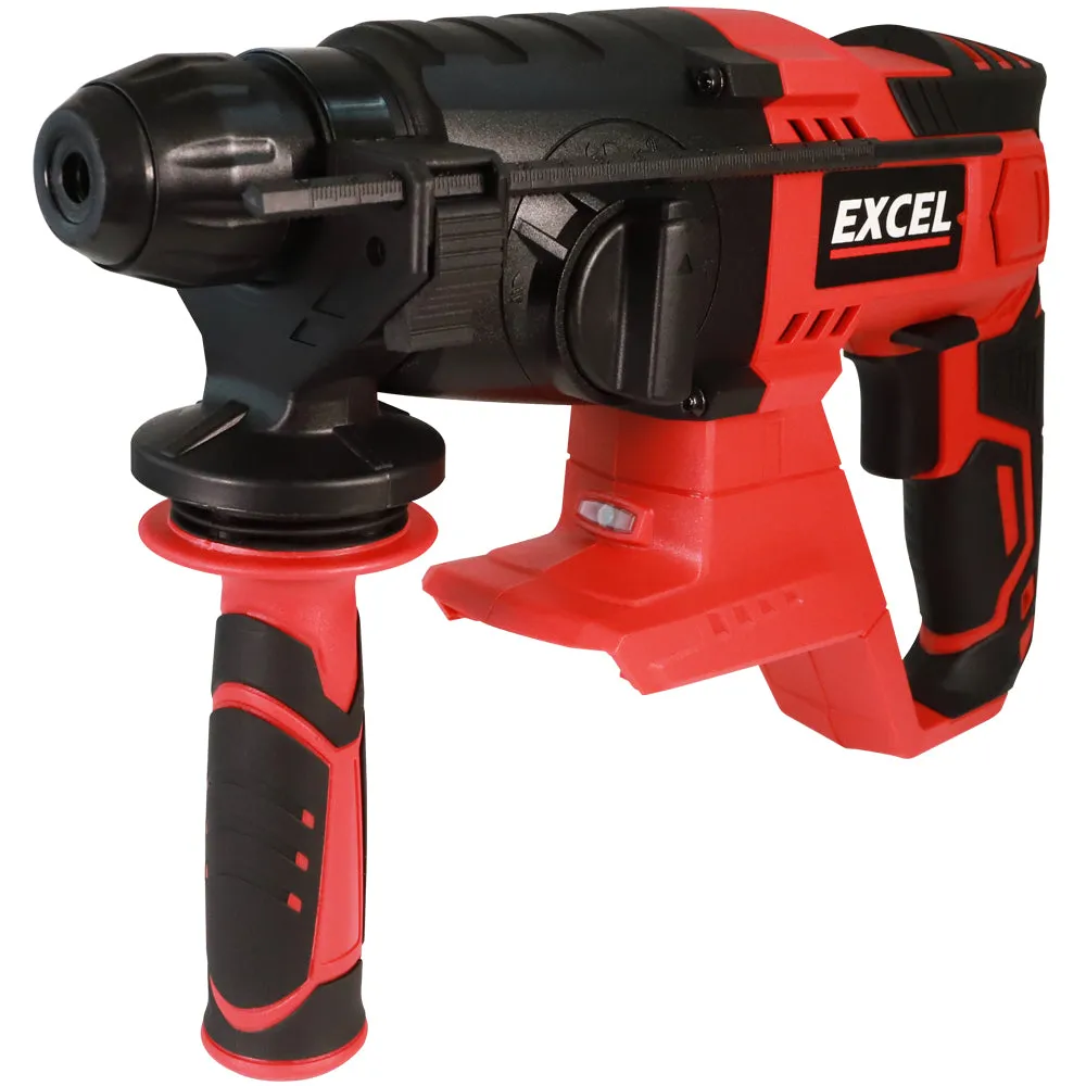 Excel 18V 7 Piece Power Tool Kit with 3 x 4.0Ah Battery Charger & Accessories EXLKIT-17311