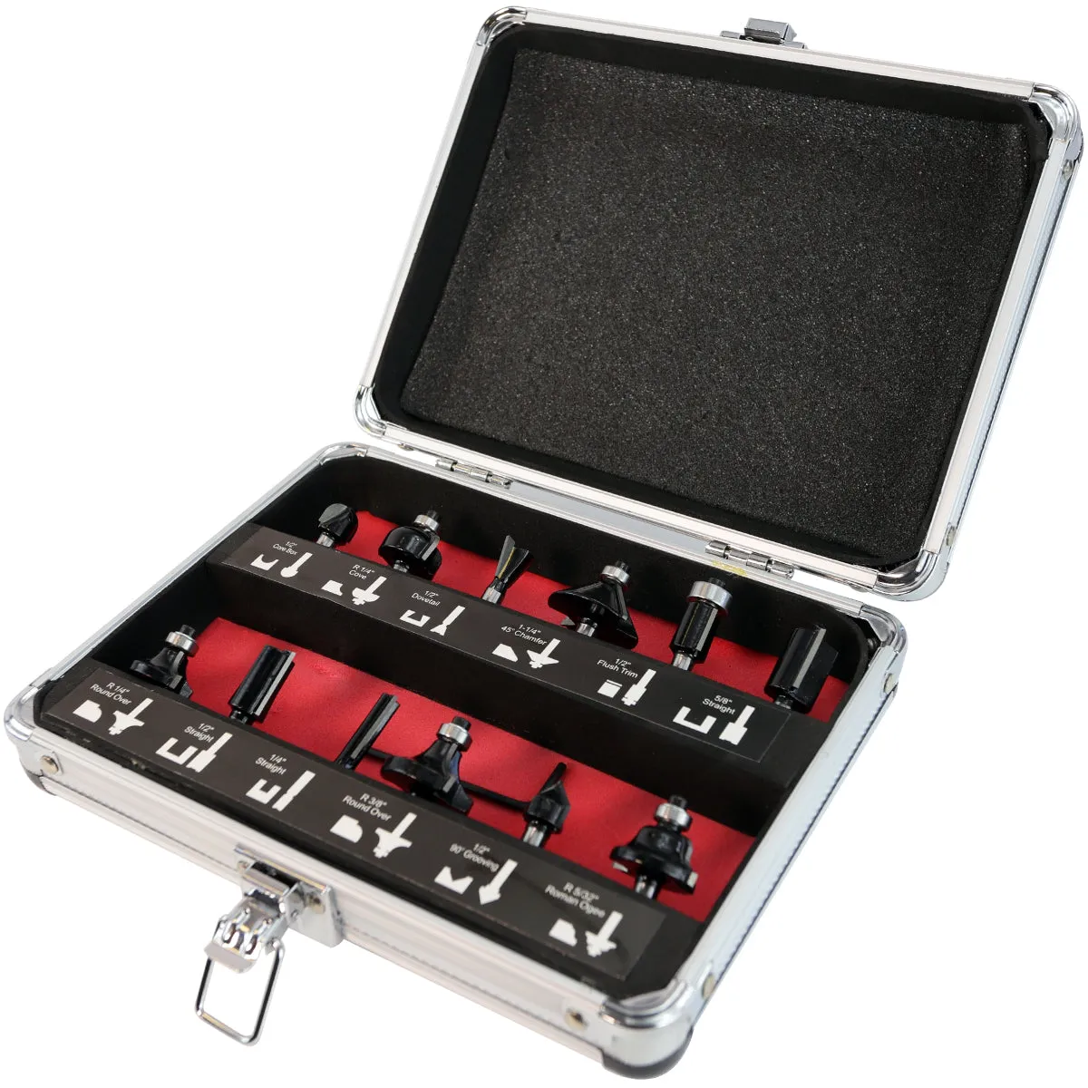 Excel 18V 8 Piece Power Tool Kit with 3 x 5.0Ah Battery Charger & Accessories EXLKIT-17303