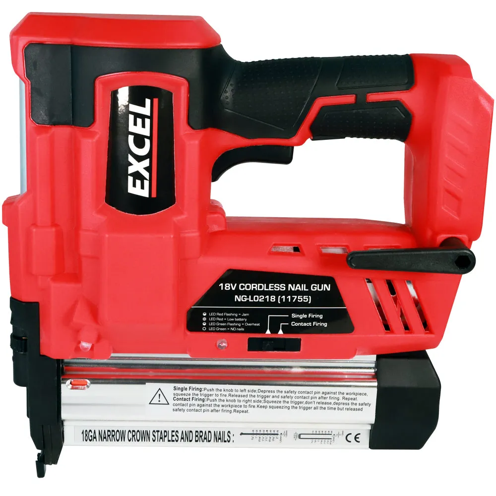 Excel 18V 9 Piece Power Tool Kit with 3 x 4.0Ah Battery & Charger EXL8995