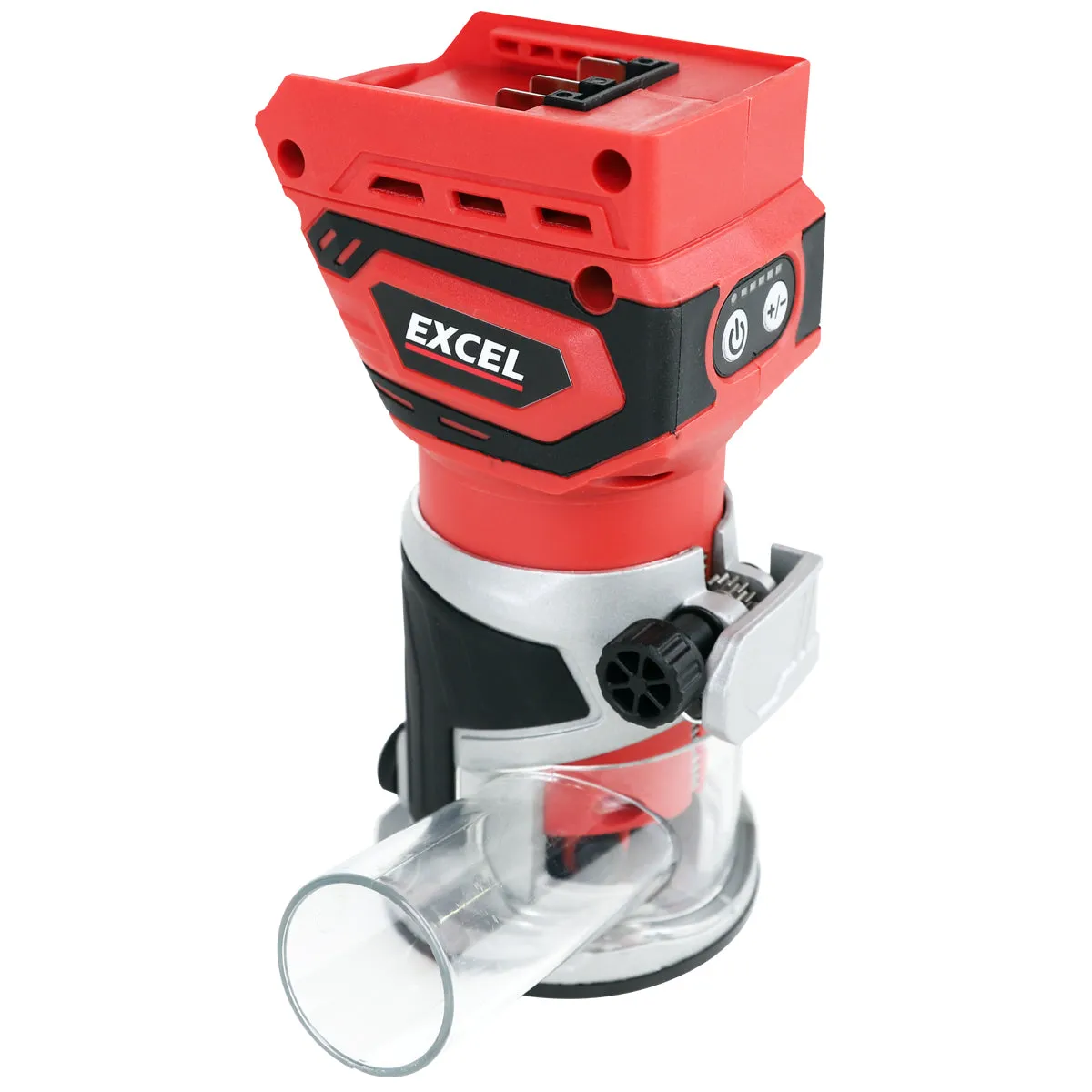 Excel 18V Cordless 1/4 Router Trimmer (Battery & Charger Not Included)
