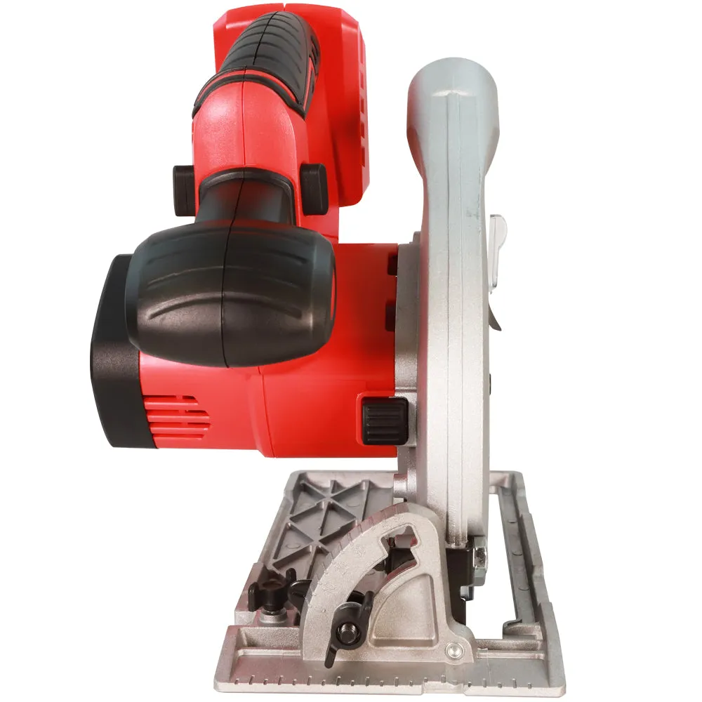 Excel 18V Cordless Circular Saw 165mm with 1 x 2.0Ah Battery & Charger