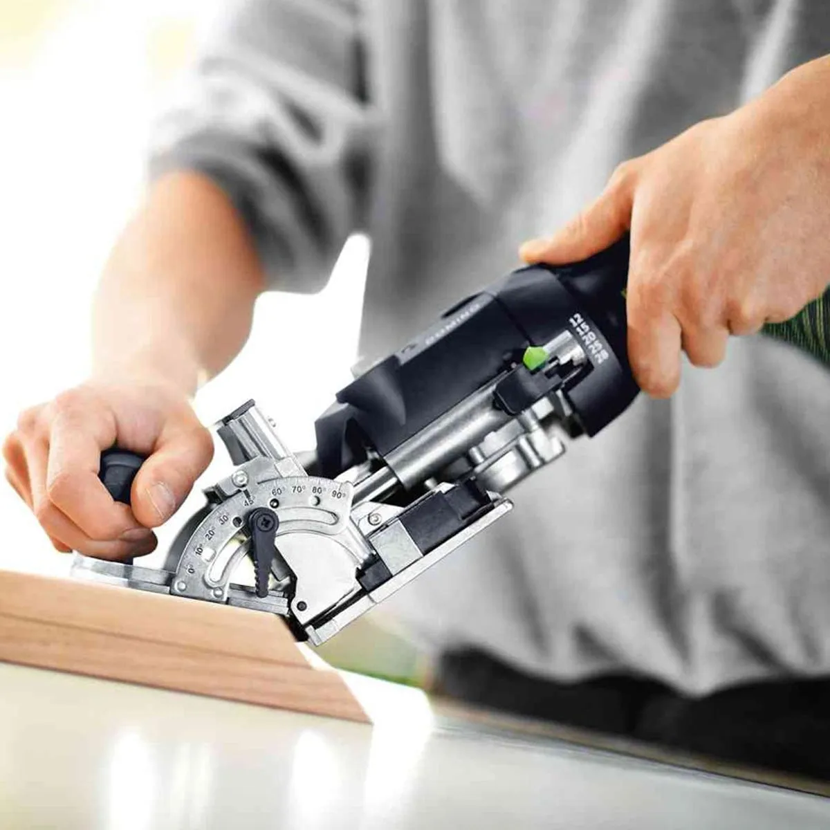 Festool DF 500 Q-Plus 230V GB Domino Joining Machine - 576415 With Domino Beech Range 576794