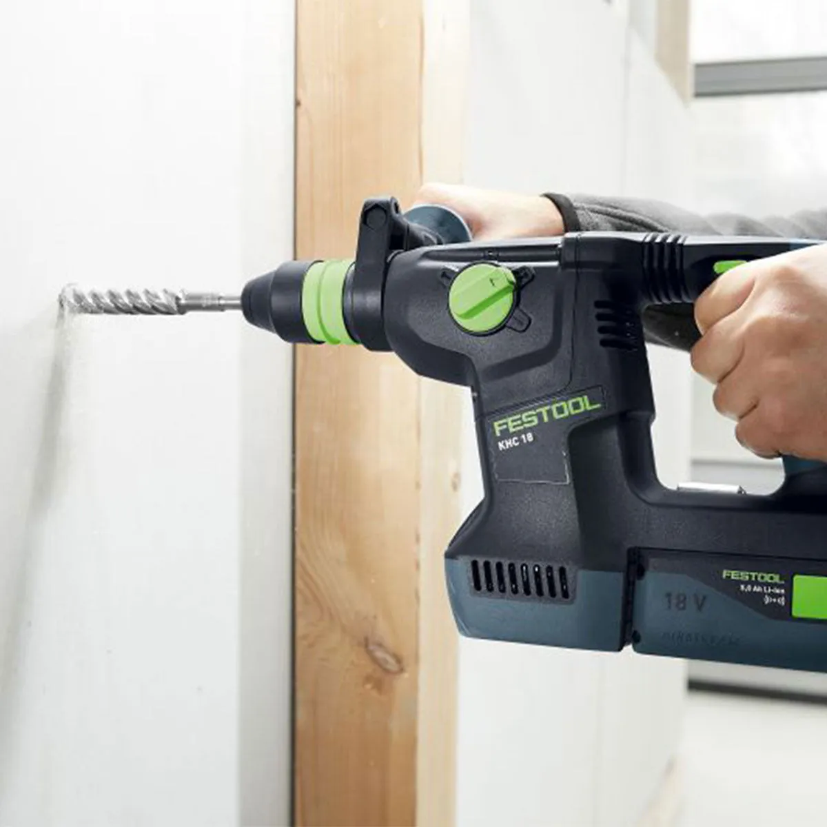 Festool KHC 18 EB-Basic 18V Brushless Rotary Hammer Drill In Systainer - 577447