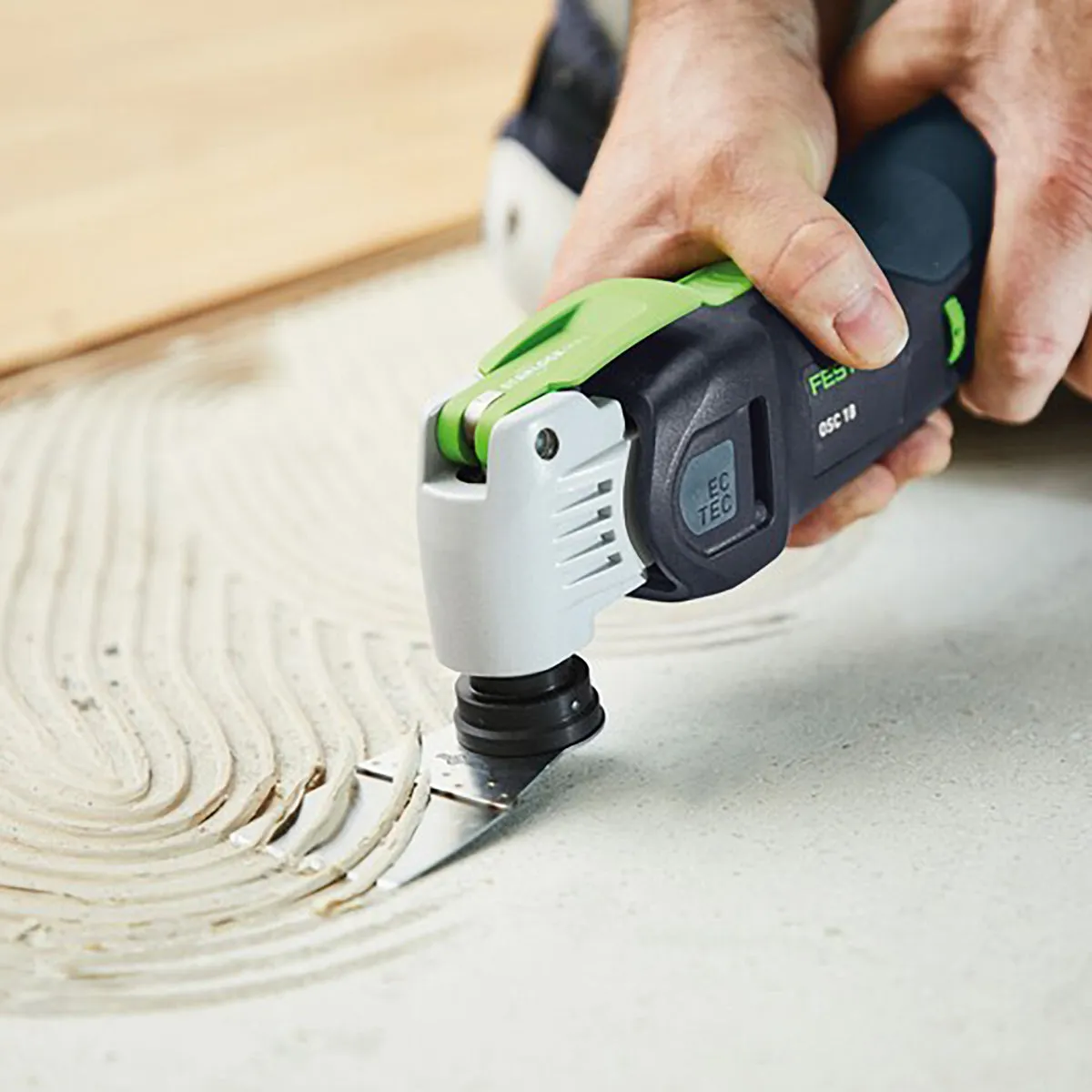 Festool OSC 18 E-Basic-4.0 VECTURO 18V Brushless Oscillator Multi Tool With 1 x 4.0Ah Battery & Case - 577033