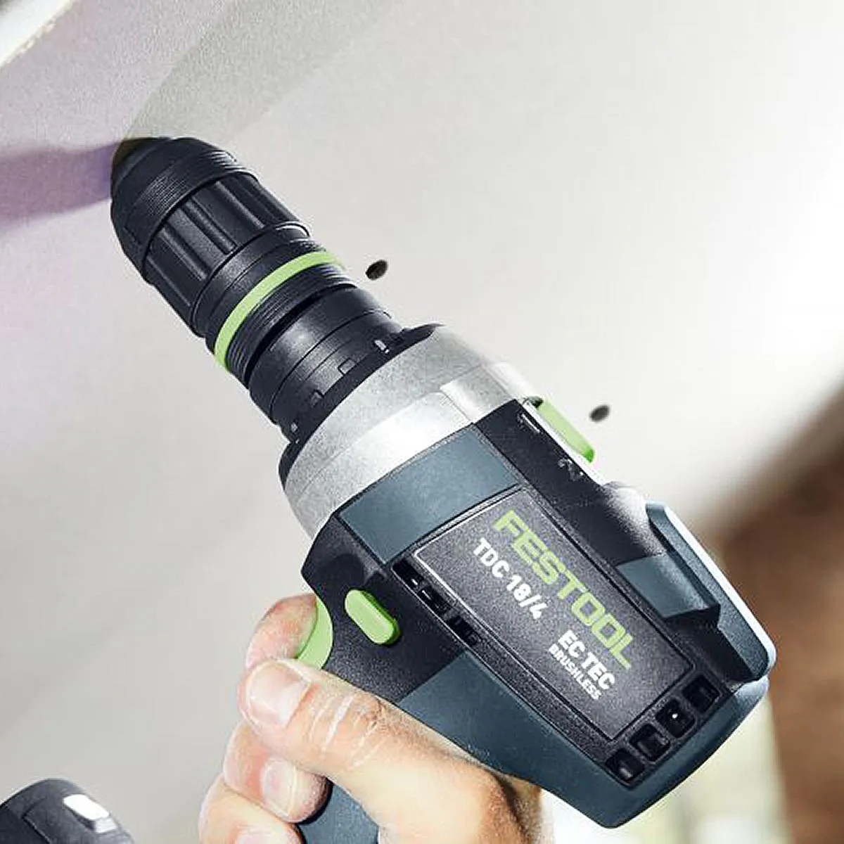 Festool TDC 18/4 5.2/4.0 I-Plus GB 18V Brushless Drill With 1 x 5.2Ah & 4.0Ah Batteries. Charger In Case 576767