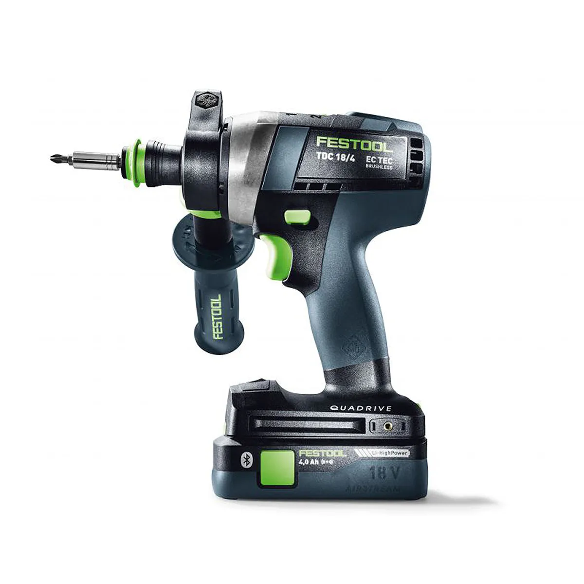 Festool TDC 18/4 5.2/4.0 I-Plus GB 18V Brushless Drill With 1 x 5.2Ah & 4.0Ah Batteries. Charger In Case 576767