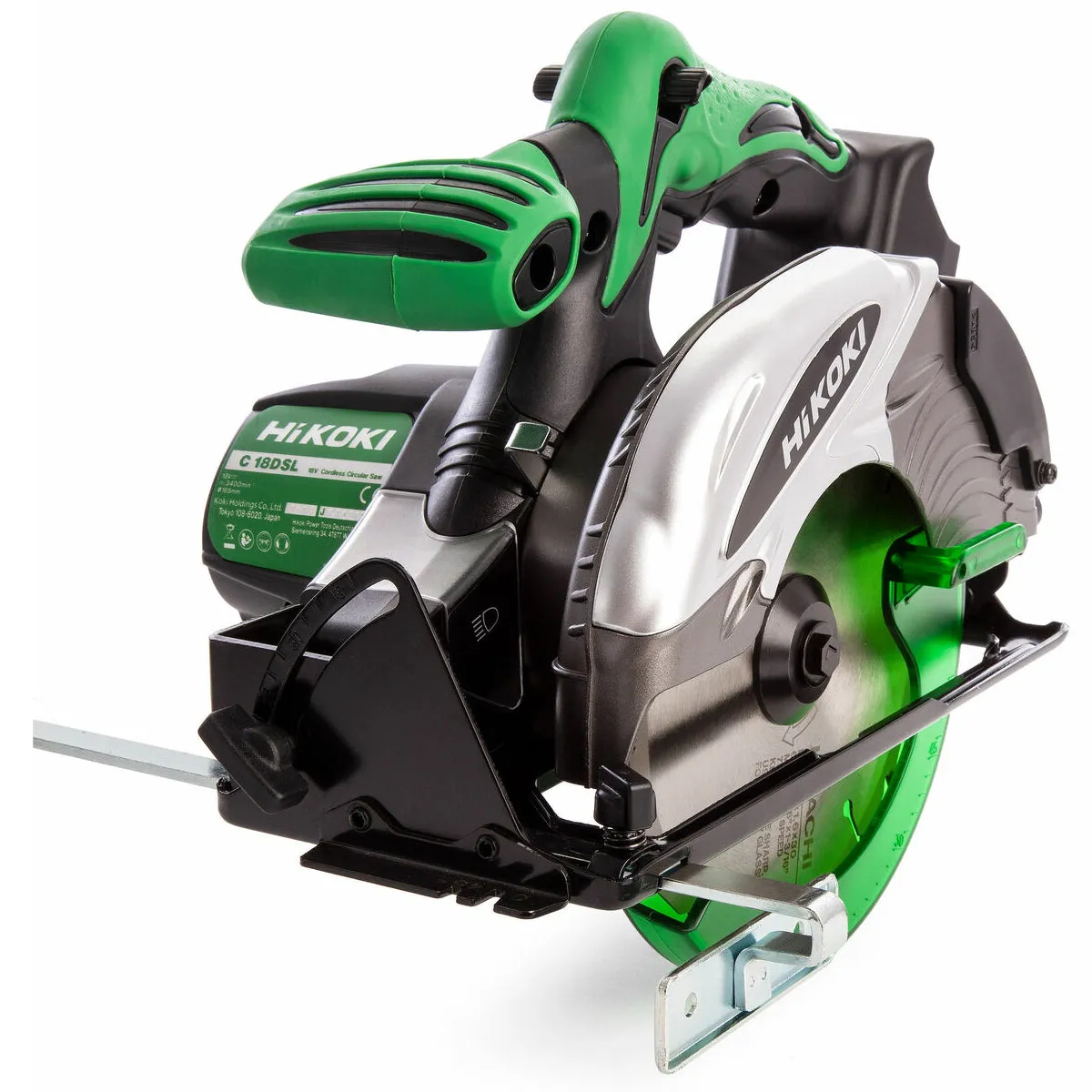 Hikoki C18DSL 18V 165mm Cordless Circular Saw with 1 x 2.5Ah/5.0Ah Battery Charger & Bag