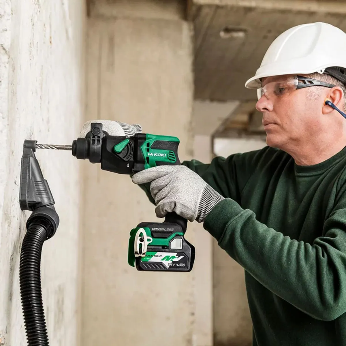 Hikoki DH18DPBJ4Z 18V Brushless SDS  Rotary Hammer Drill Body Only