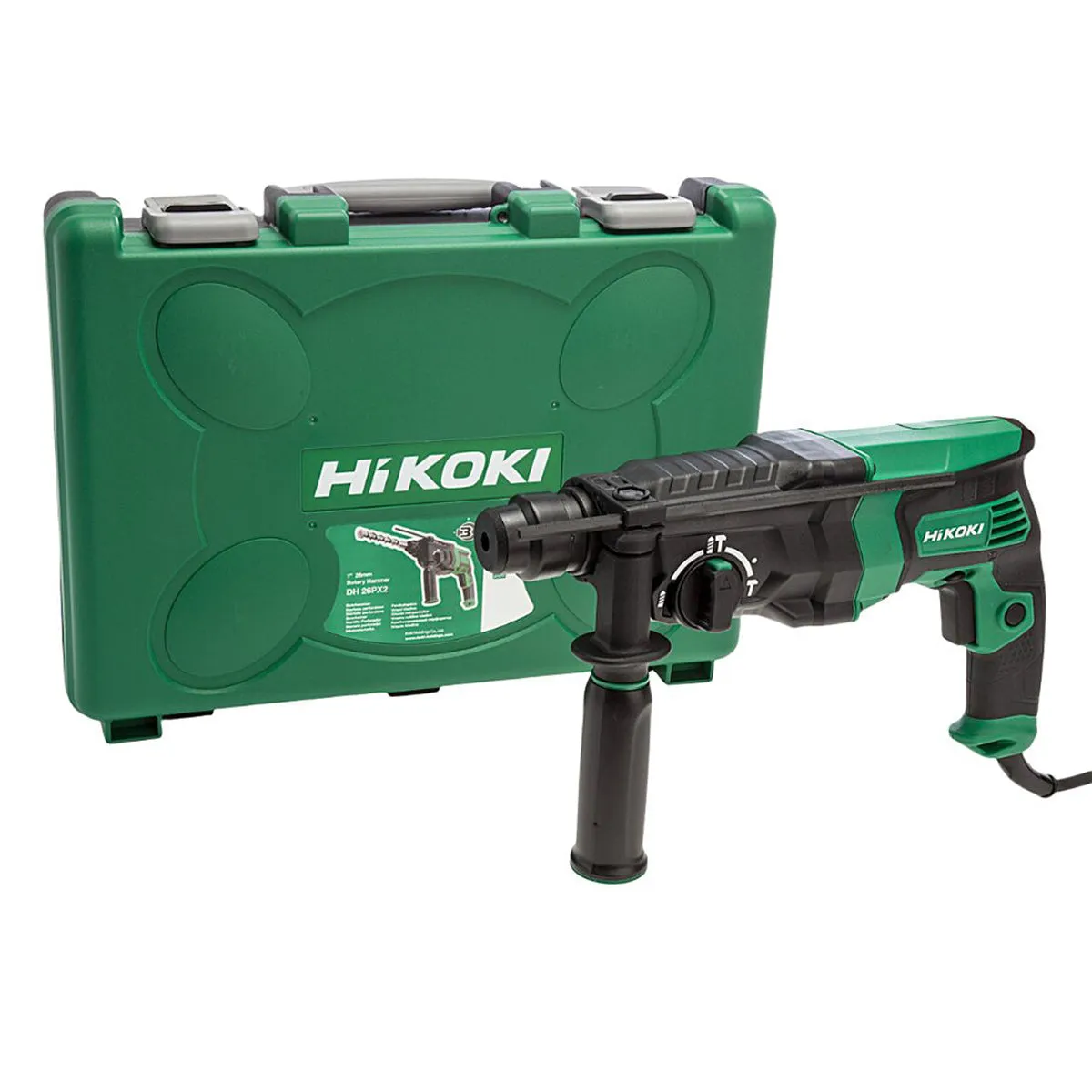 Hikoki DH26PX2J1Z 3 Mode SDS  Rotary Hammer Drill in Carry Case 230V