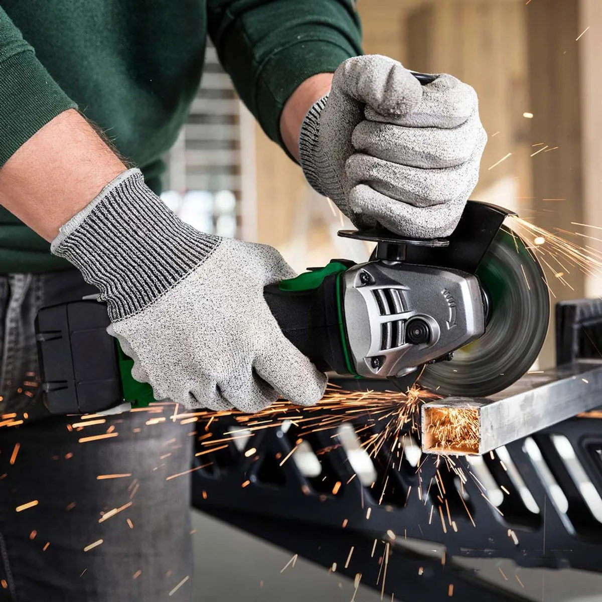 Hikoki G18DSL2W4Z 18V Cordless 115mm Angle Grinder Body Only
