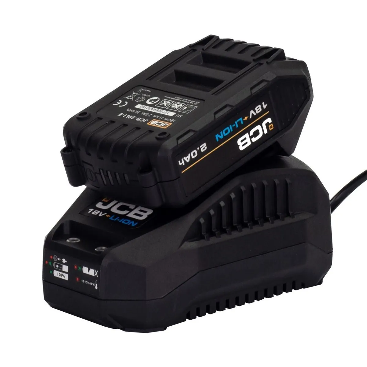 JCB 21-18MTCD-2 18V Combi Drill Multi Tool Kit with 2x2.0ah Battery & Charger