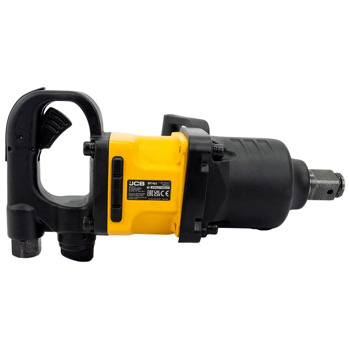 JCB RP7463 1 Square Drive Air Impact Wrench. 2000Nm Max Working Torque