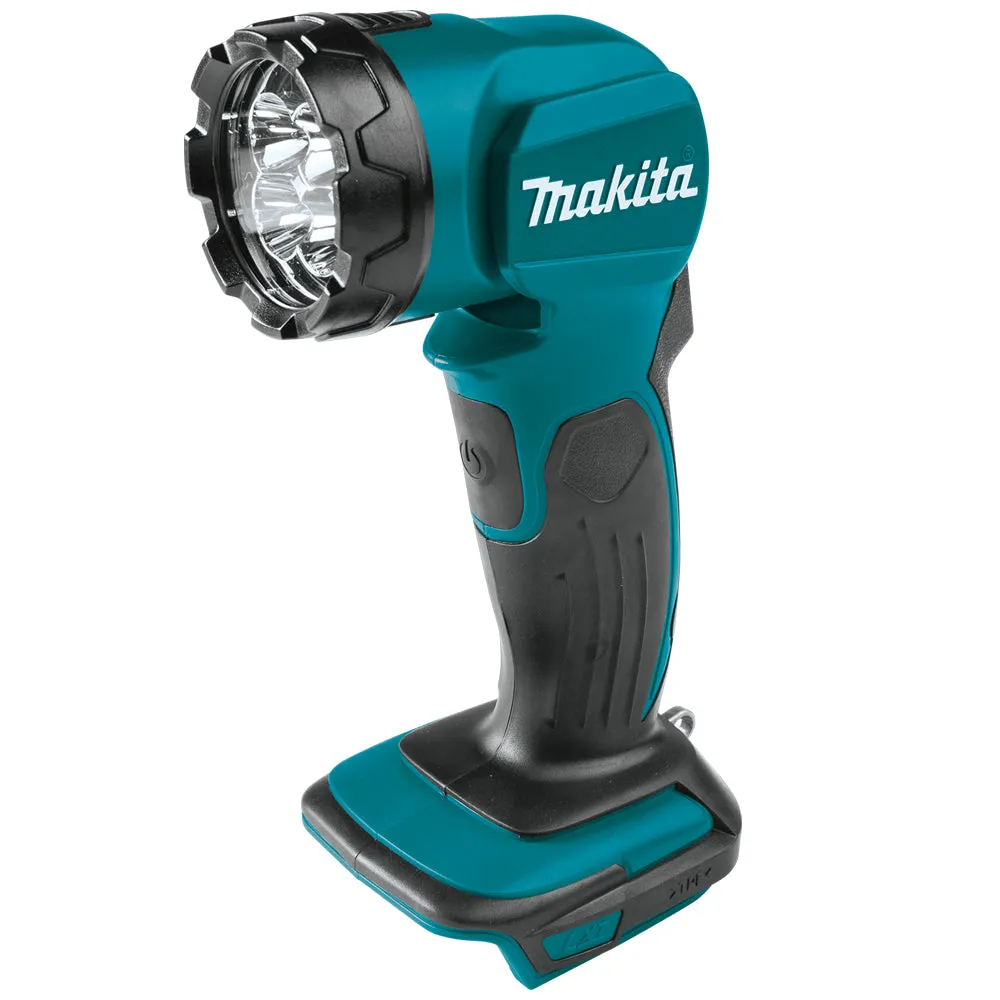 Makita 18V 6 Piece Combo Kit with 2 x 5.0Ah Battery Charger & Accessories Set T4TKIT-17233