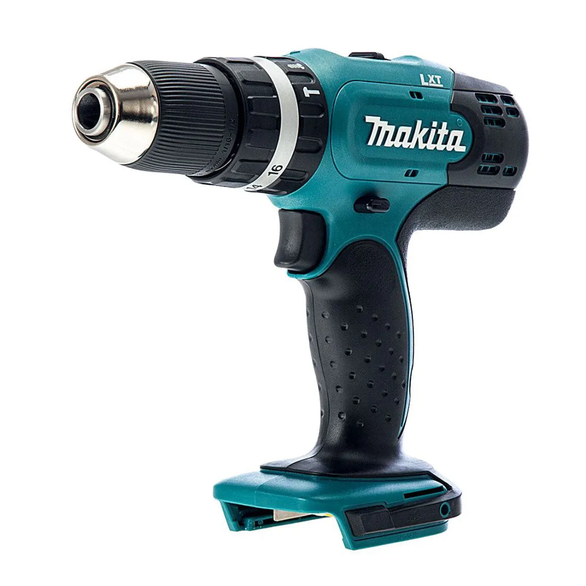 Makita DHP453F001 18V LXT Combi Drill With 2 x 3.0Ah Batteries. Charger & Case