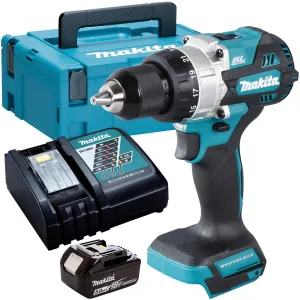 Makita DHP486Z 18V Brushless Combi Drill with 1 x 5.0Ah Battery   Charger & Case