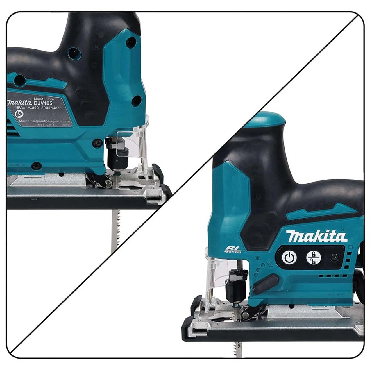Makita DJV185Z 18V LXT Cordless Brushless Jigsaw Body Only