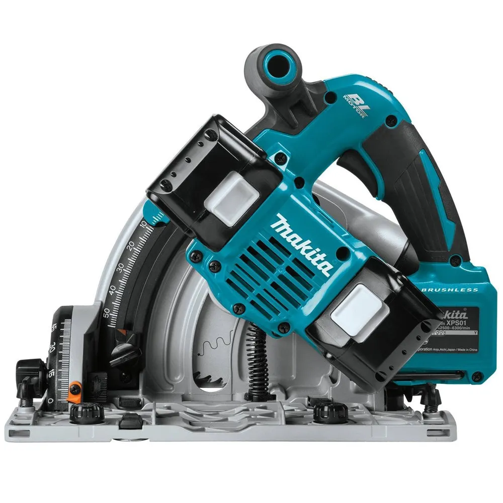 Makita DSP600ZJ 36V LXT Brushless 165mm Plunge Saw Body with Makpac Case Item Condition Used