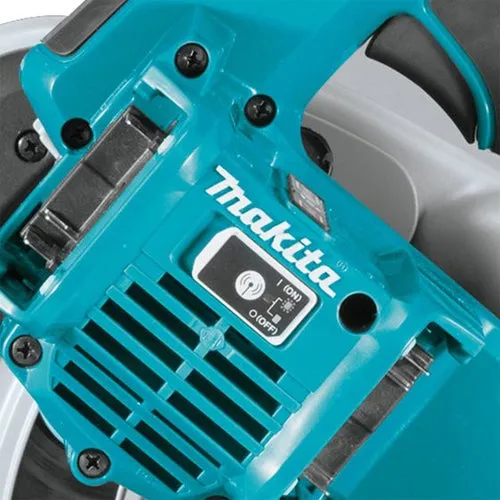 Makita DSP601ZJU 36V Brushless AWS Plunge Saw Body Only with 2 x Guide Rail. Connector. Blade & Clamp Set