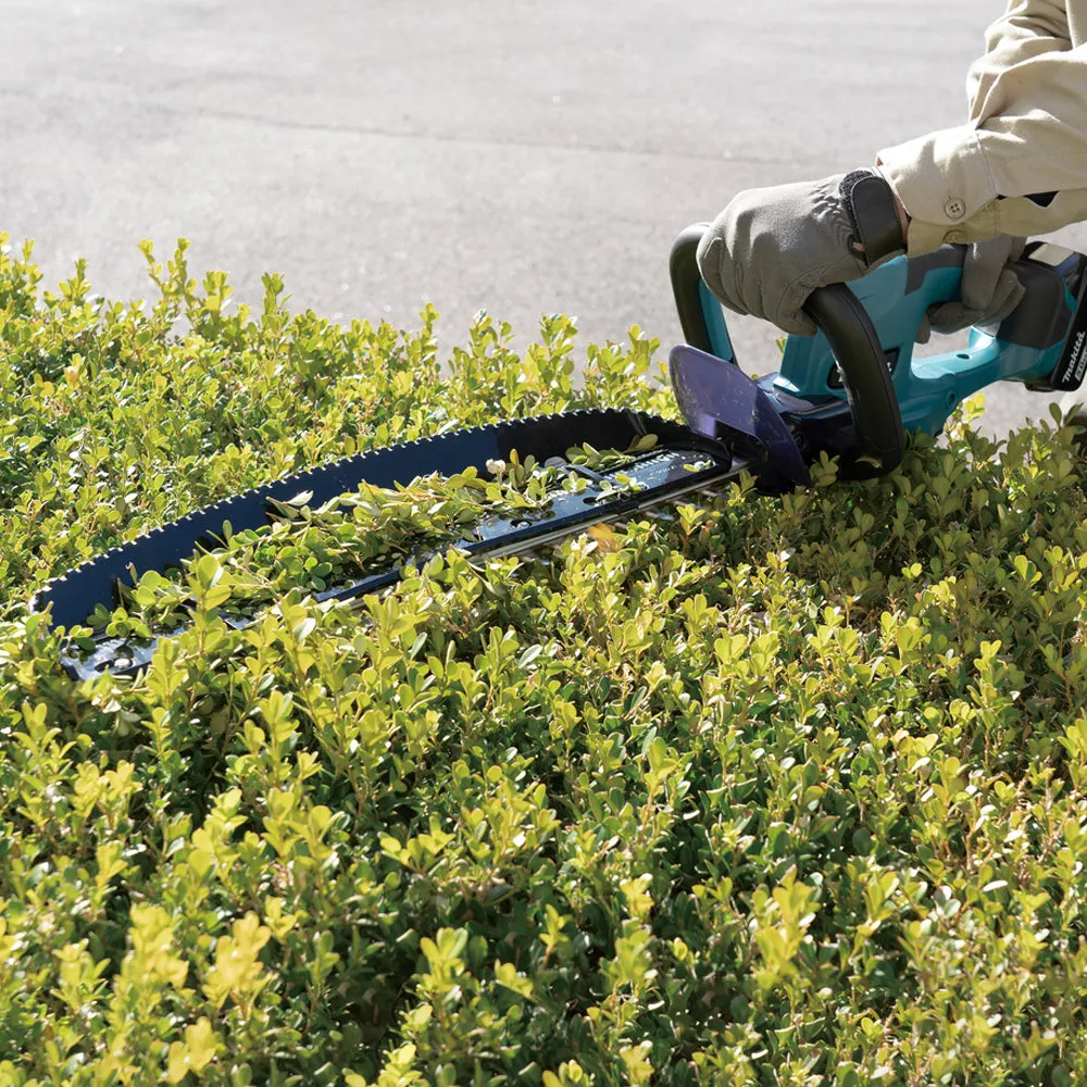 Makita DUH507RT 18V LXT Cordless 50cm Hedge Trimmer With 1 x 5.0Ah Battery & Charger