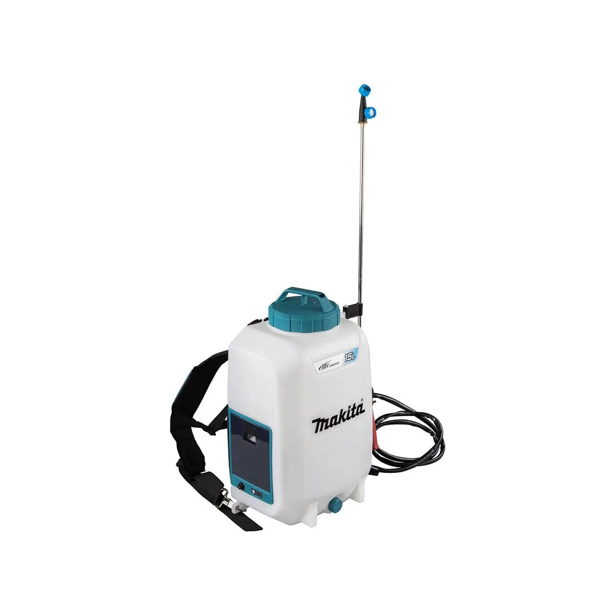 Makita DUS158Z 18V LXT 15L Backpack Garden Sprayer with 1 x 5.0Ah Battery & Charger