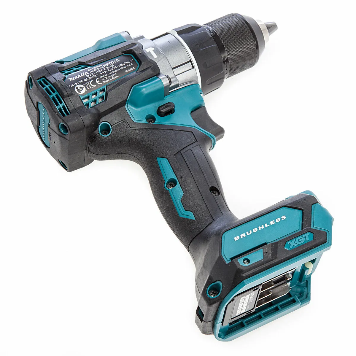 Makita HP001GZ 40V Brushless Combi Drill with 2 x 2.5Ah Battery & Charger