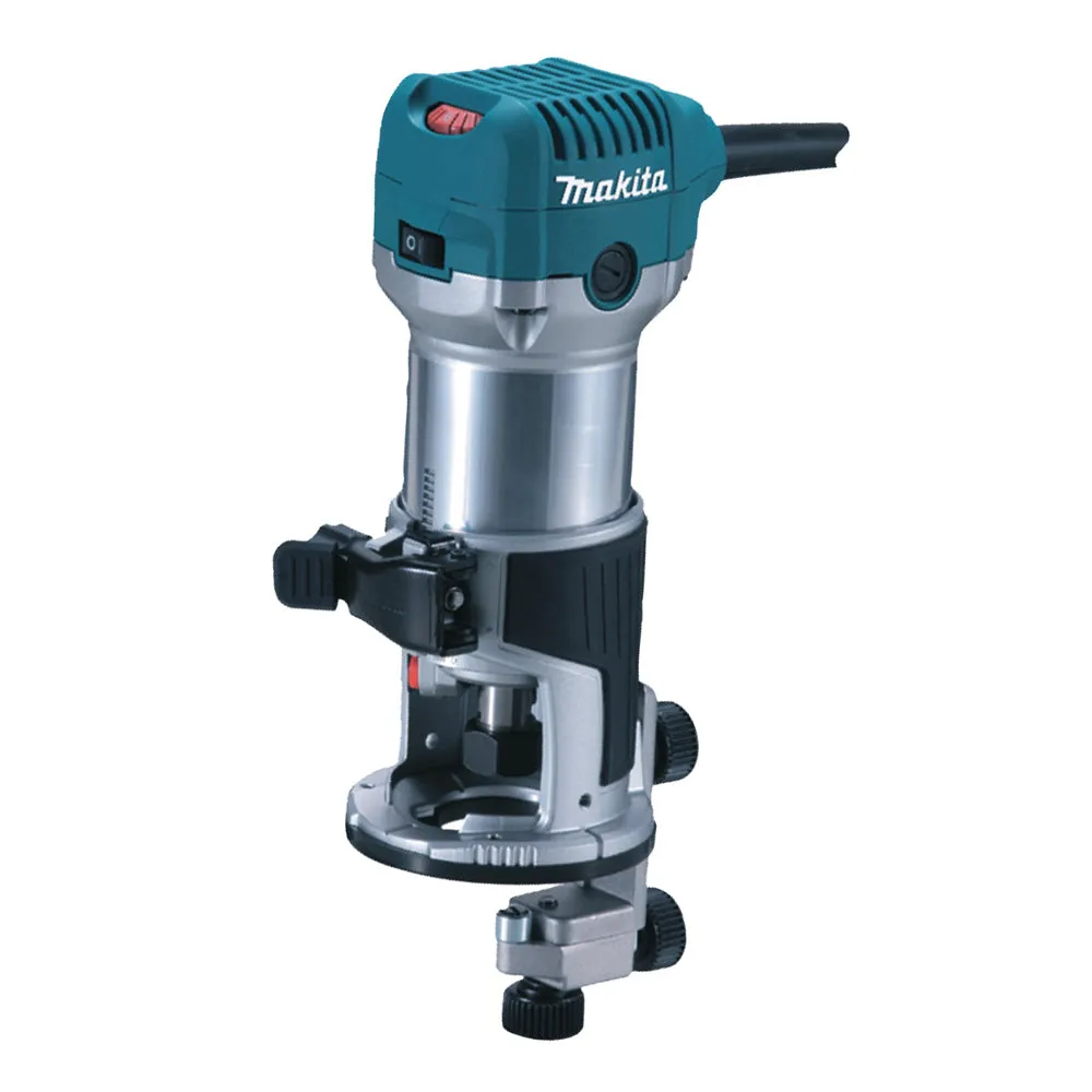 Makita RT0702CX4/2 240V Router Trimmer with 1/4 12 Piece Cutter Set