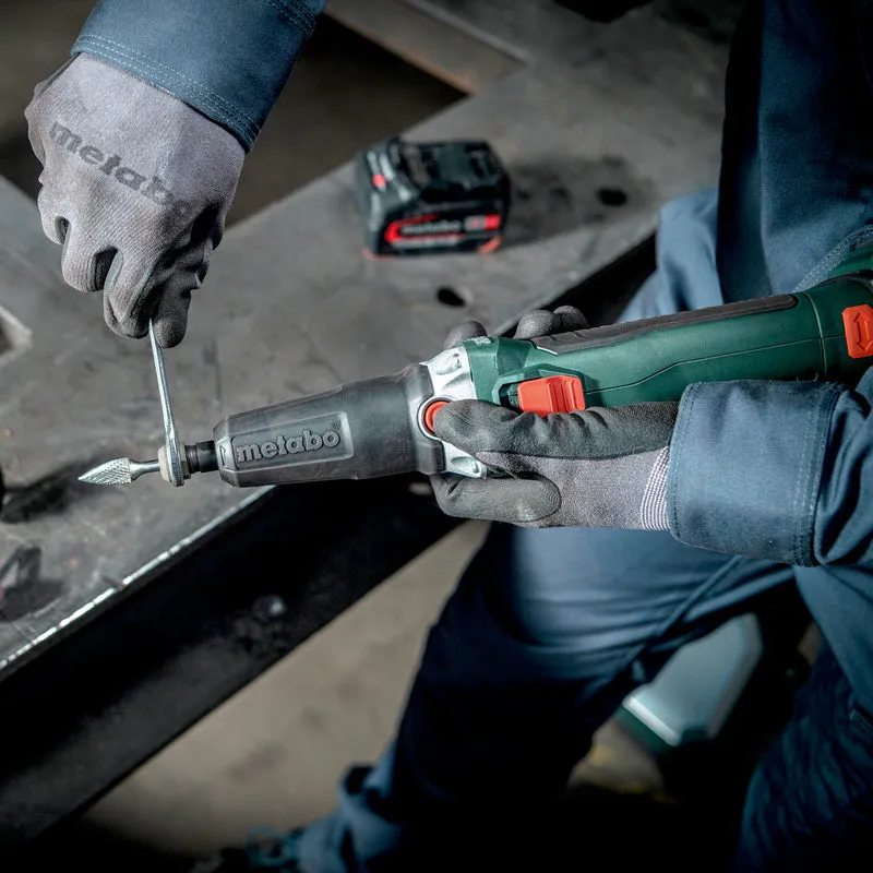 Metabo GVB 18 LTX BL 11-28 18V Brushless Die Grinder with Variable Speed & Brake with 1 x 4.0Ah Battery & Charger