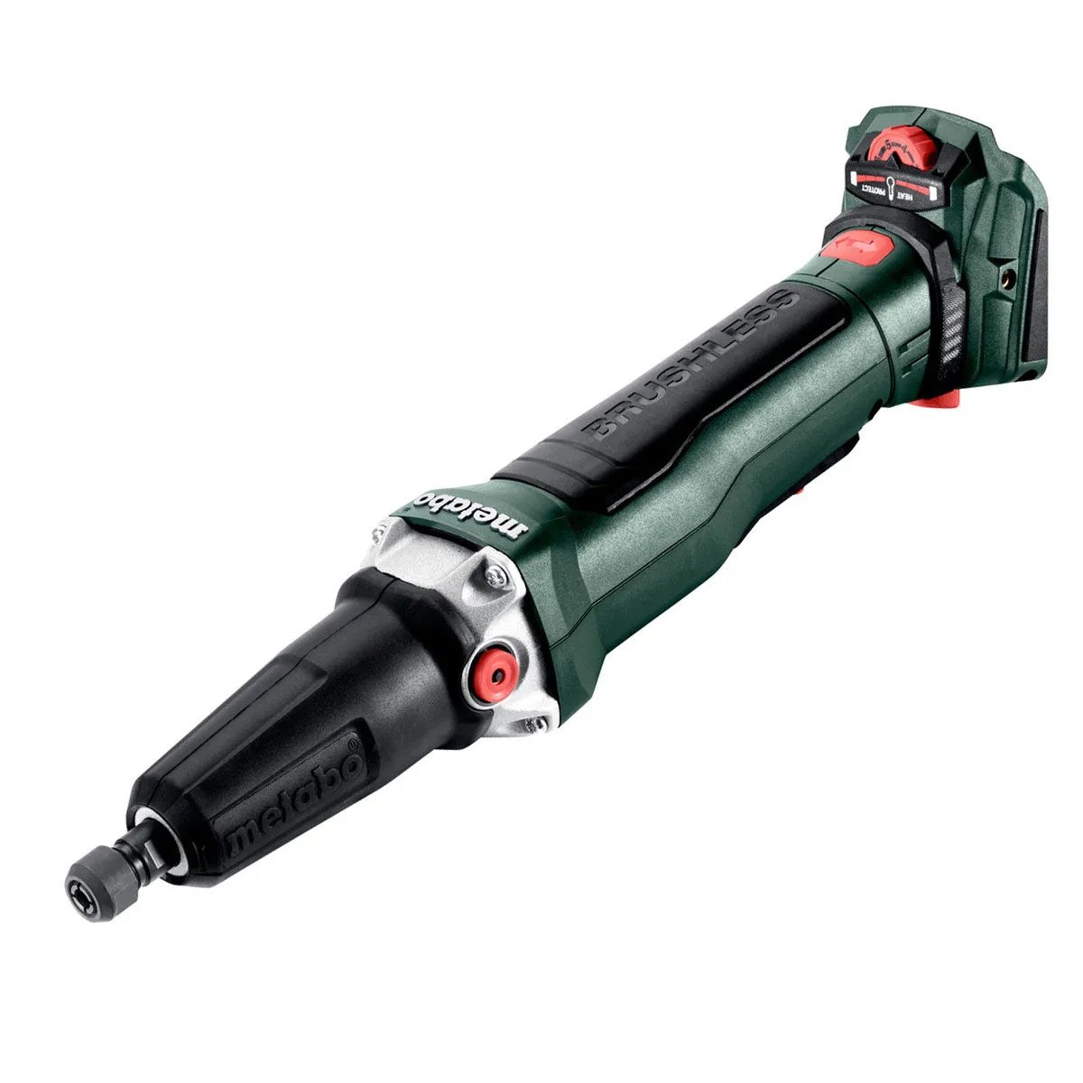 Metabo GVPB 18 LTX BL 11-28 18V Brushless Die Grinder with Paddle Switch with 1 x 4.0Ah Battery Charger & Bag