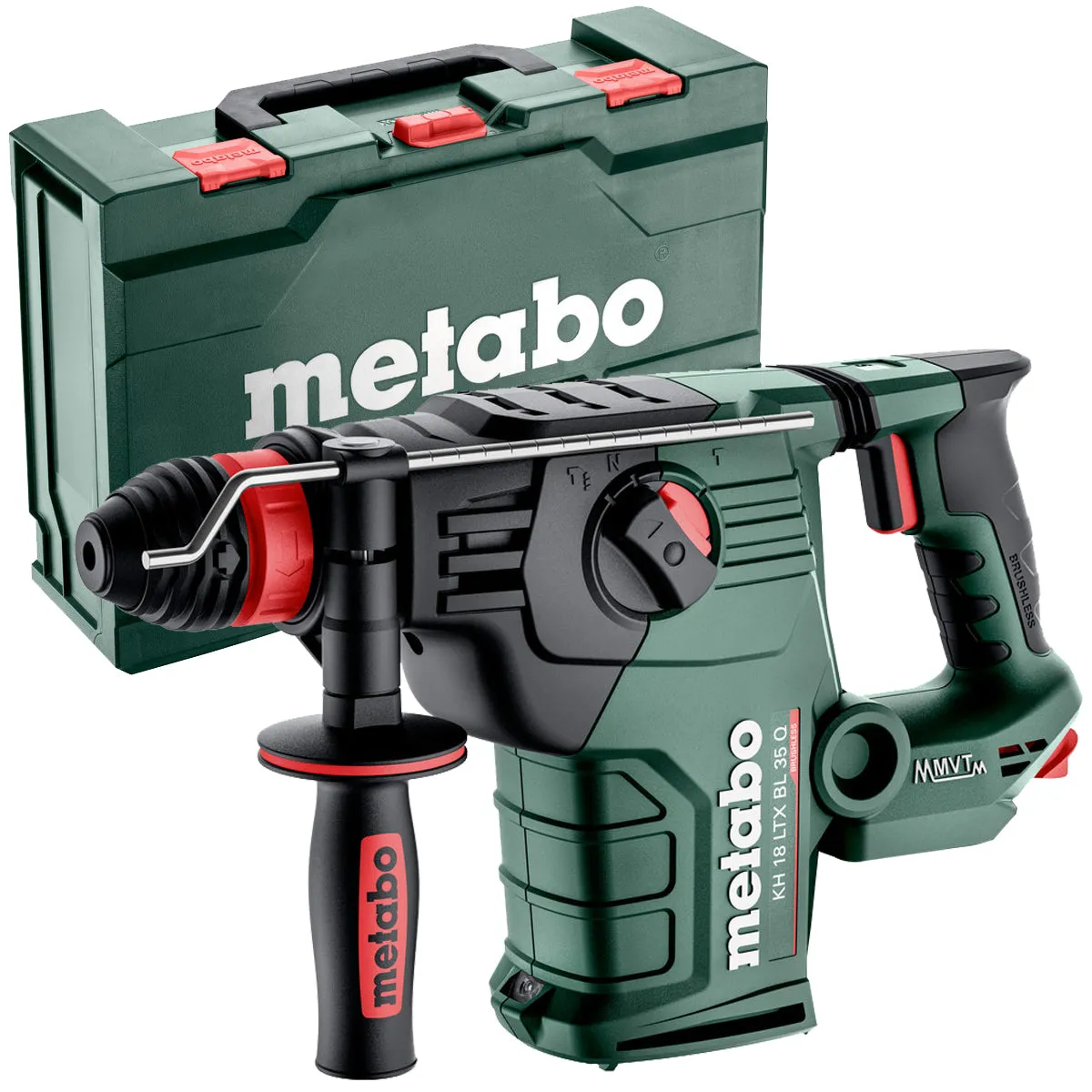 Metabo KH 18 LTX BL 35 Q 18V Brushless 3 Mode SDS  Rotary Hammer Drill Body Only & Metabox 600813840