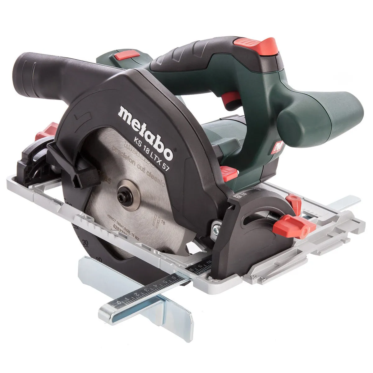 Metabo KS 18 LTX 57 18V 165mm Circular Saw with 1 x 5.2Ah Battery Charger & Metabox